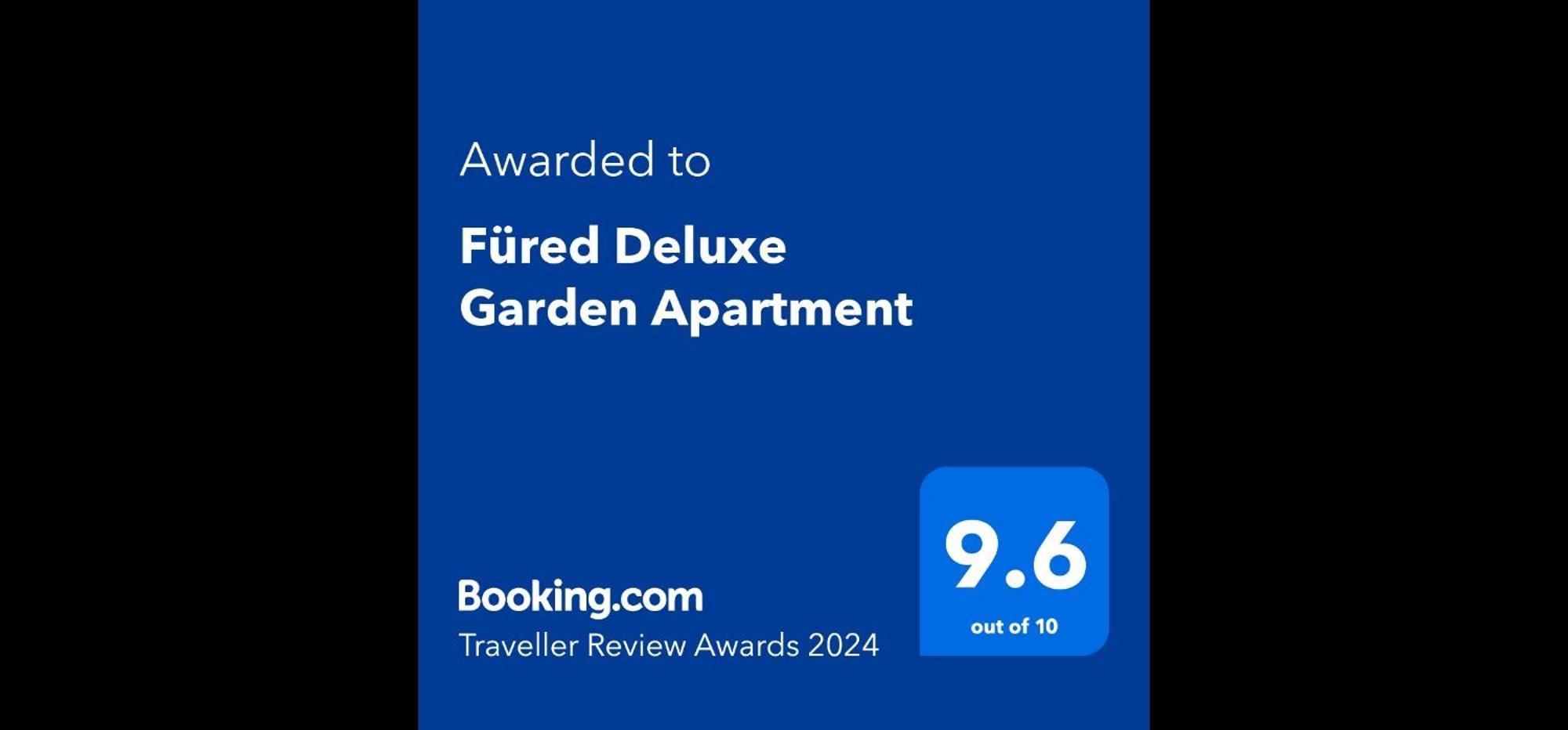 Fuered Deluxe Garden Apartment Balatonfüred Exterior foto